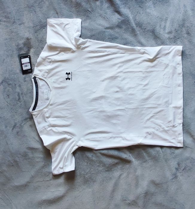 Koszulka kompresyjna HG Armour Comp SS White - Under Armour