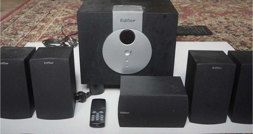 Акустическая система 5.1 Edifier R501,сабвуфер 30вт