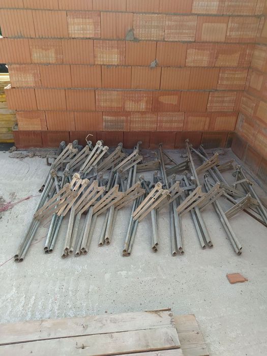 Stemple budowlane WYNAJEM, całe komplety, płyta, dźwigary, korony