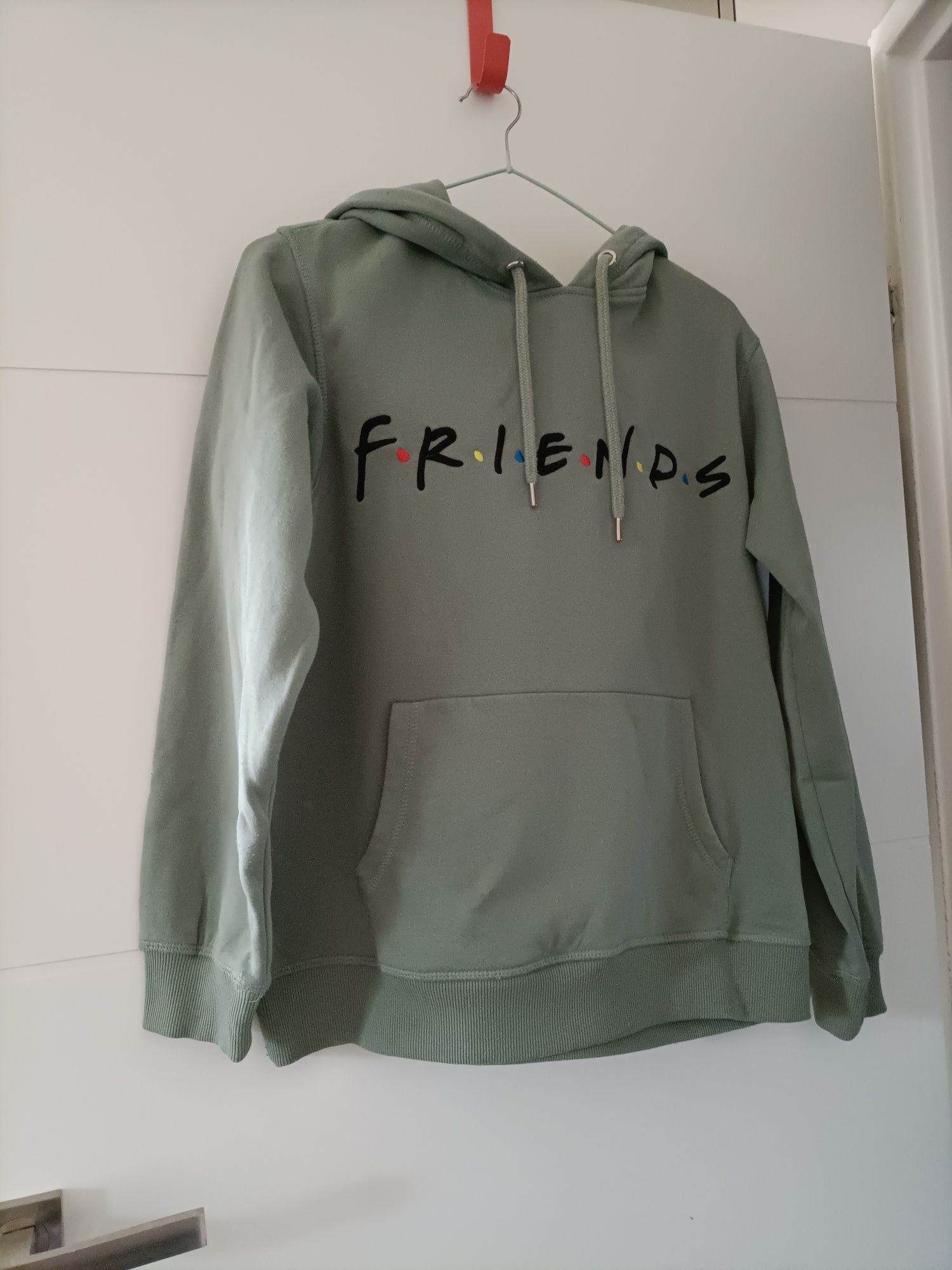 Bluzka oversize oliwkowa s m L h&m friends