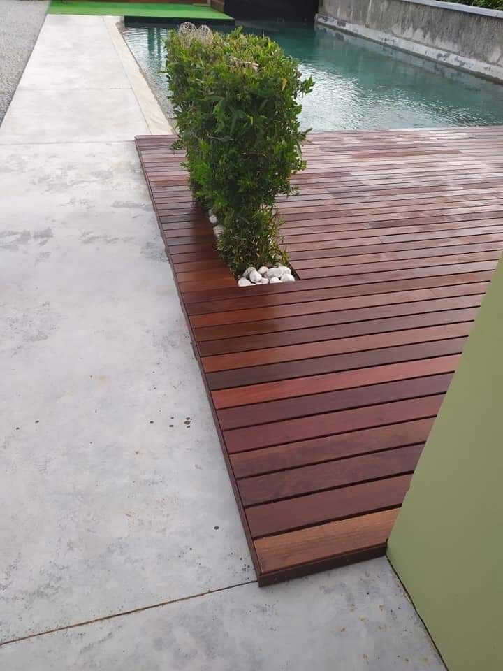 Deck ipé e pergolas por medida