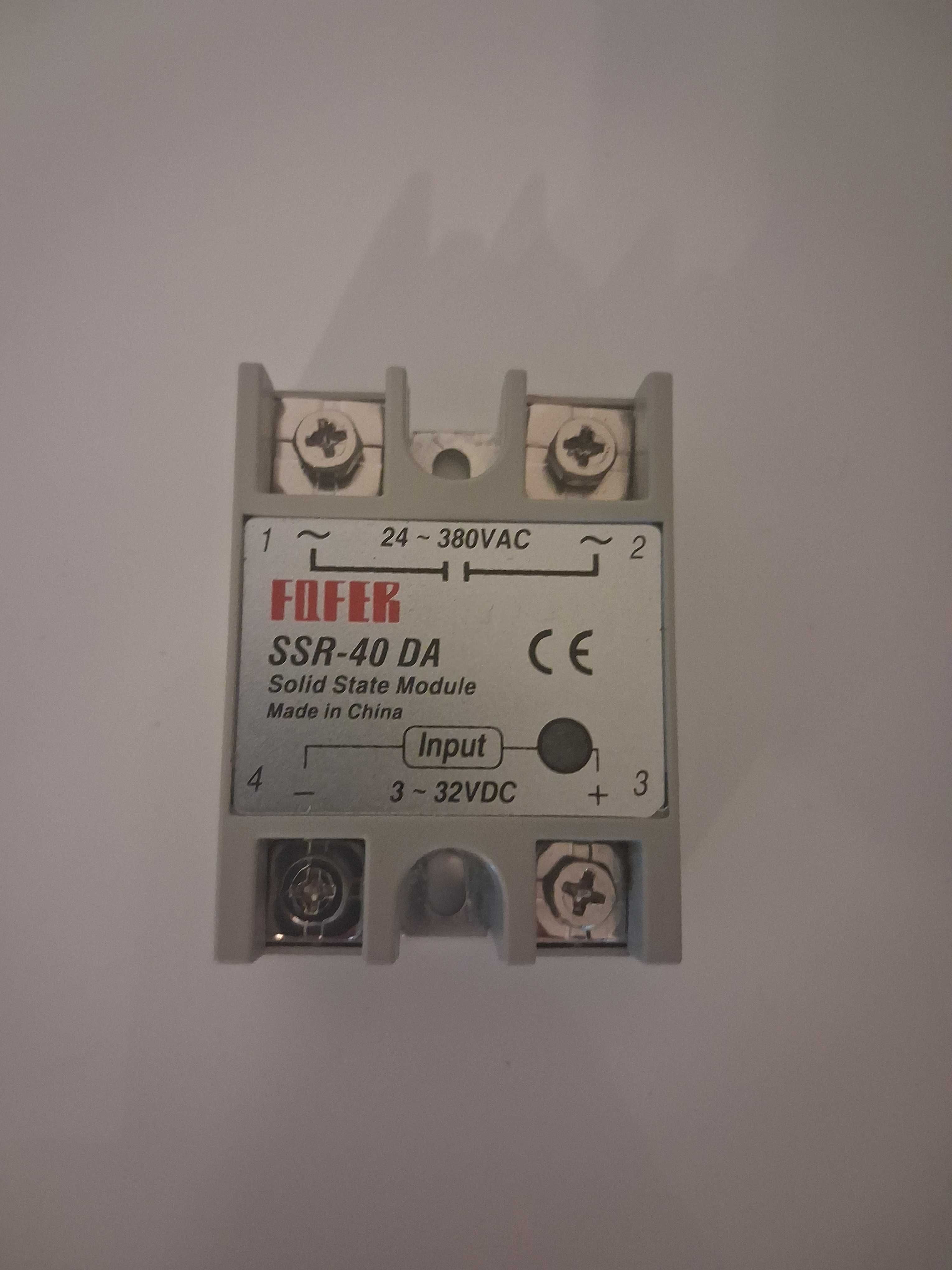 Regulator temperatury REX C100FK07 +SSR 40 DA