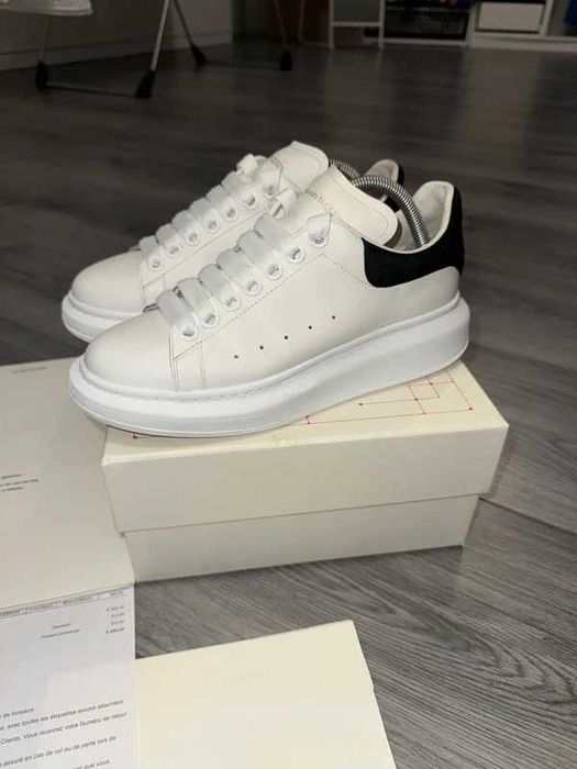 Buty-Trampk-Alexander McQueen Oversized White Black R.42