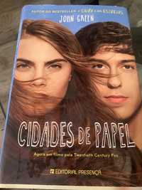 Livro Cidades de Papel de John Green; Tradução: António Carlos Andrade