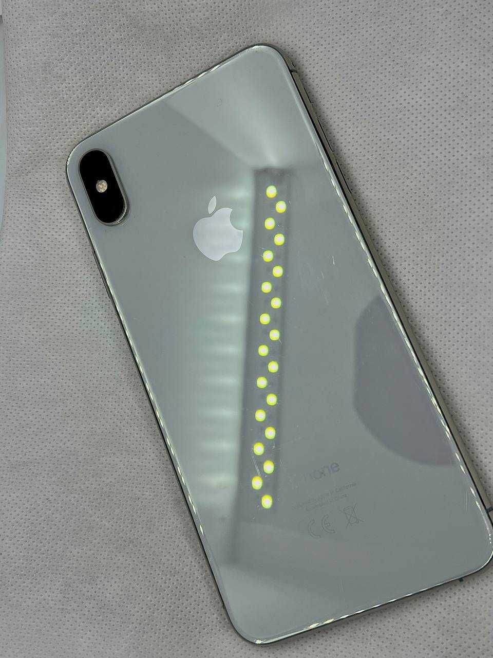 iPhone XS Max • Biały • 256 GB • Bat 100% • GW 12 m.