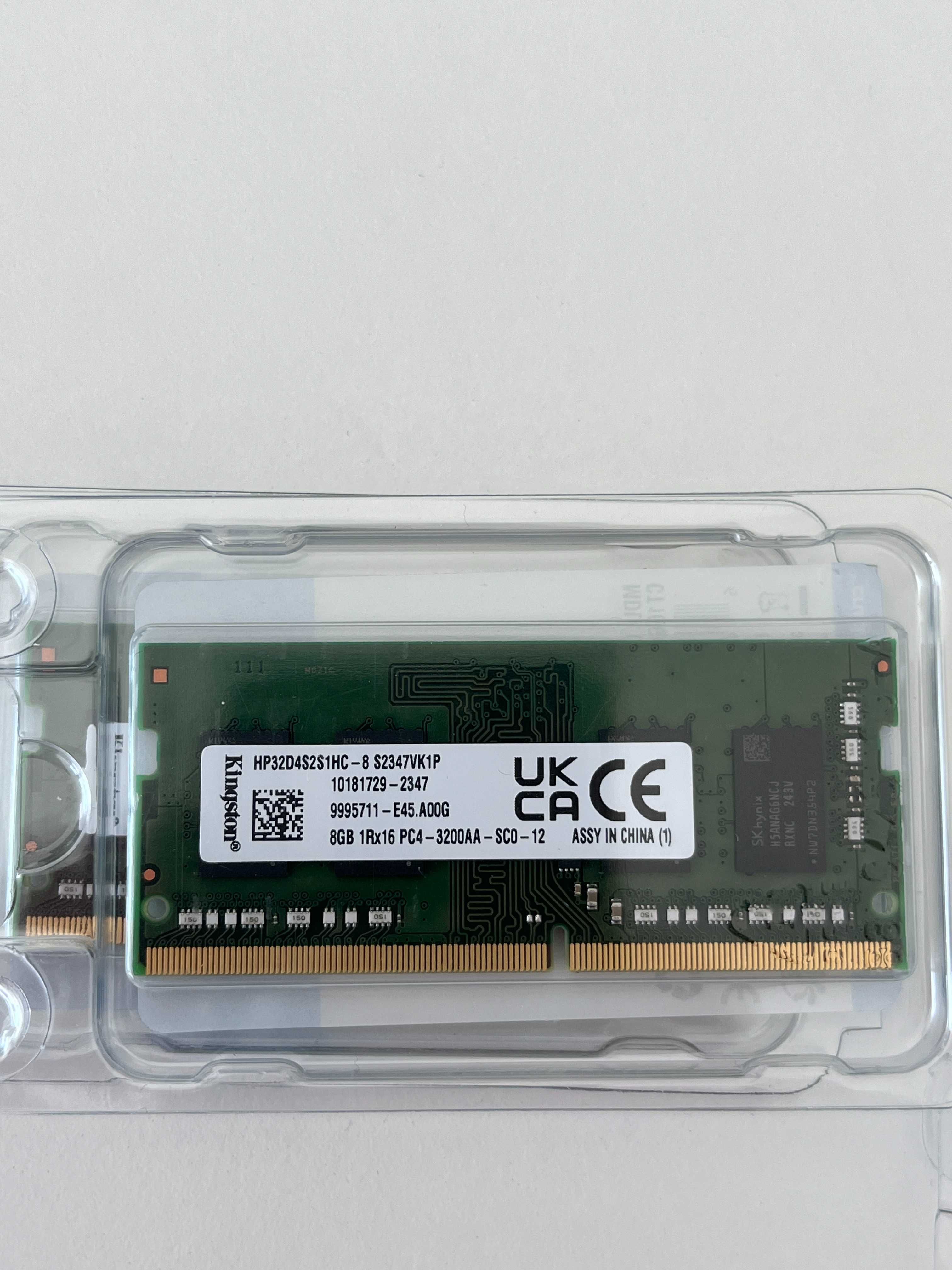 Memória RAM SO-DIMM 8gb ddr4