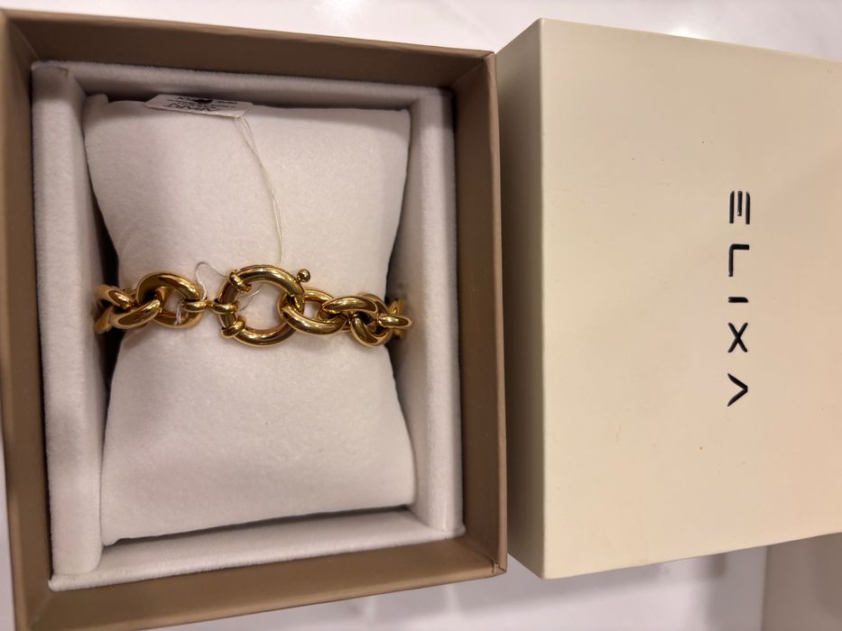 Bransoleta pozłacana Elixa, nowa