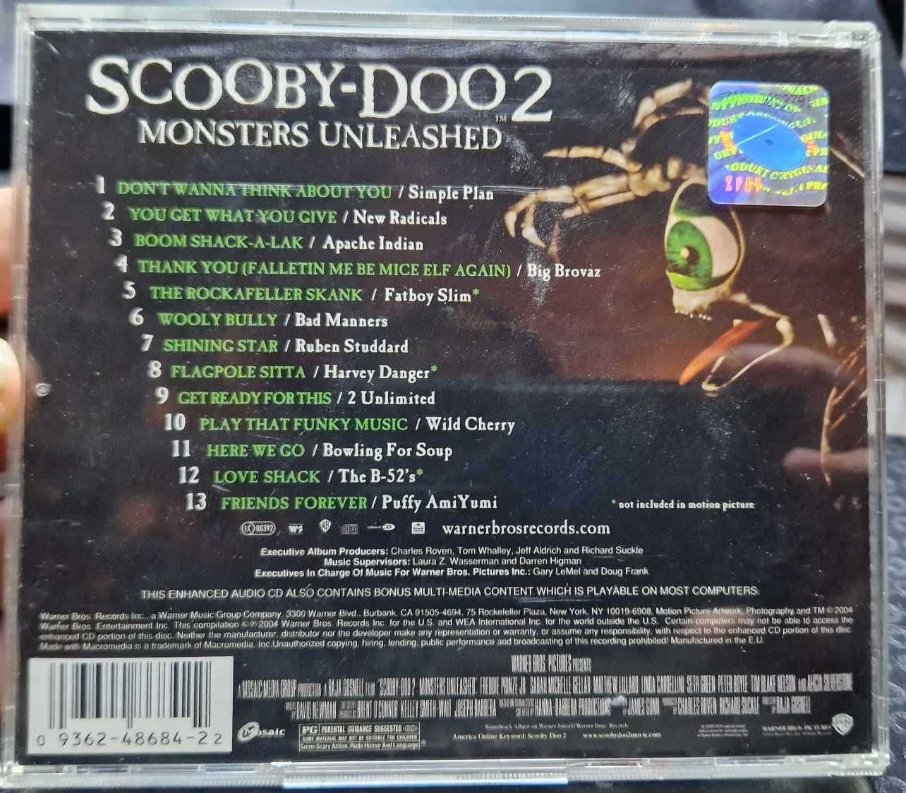 Scooby Doo Monsters Unleashed - CD OST Soundtrack