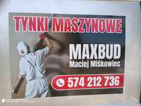 Tynki maszynowe gipsowe , cementowo wapienne .Malowanie i gladzie  nat