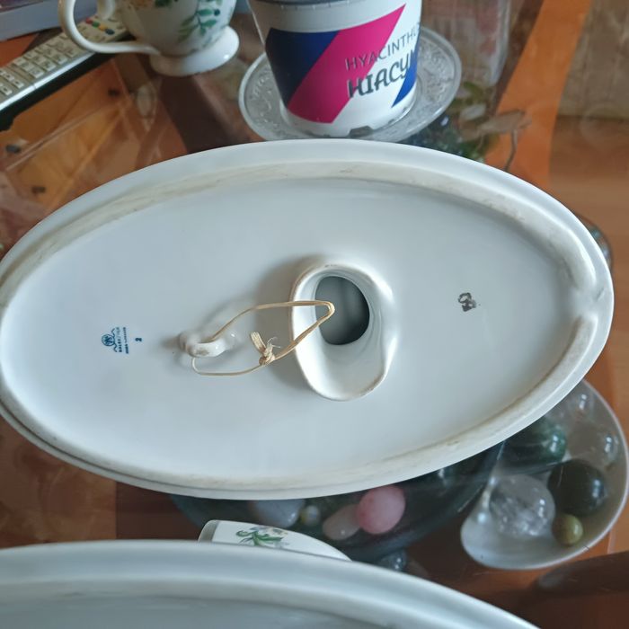 Porcelana świeczniki