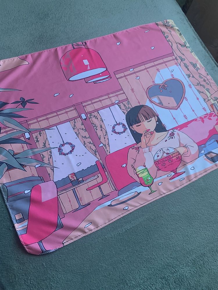 Gobelin z tkaniny/Anime Girl