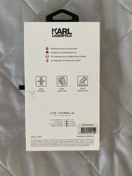 Capa iPhone X/XS Karl Lagerfeld