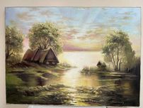 Spokojny domek nad stawem