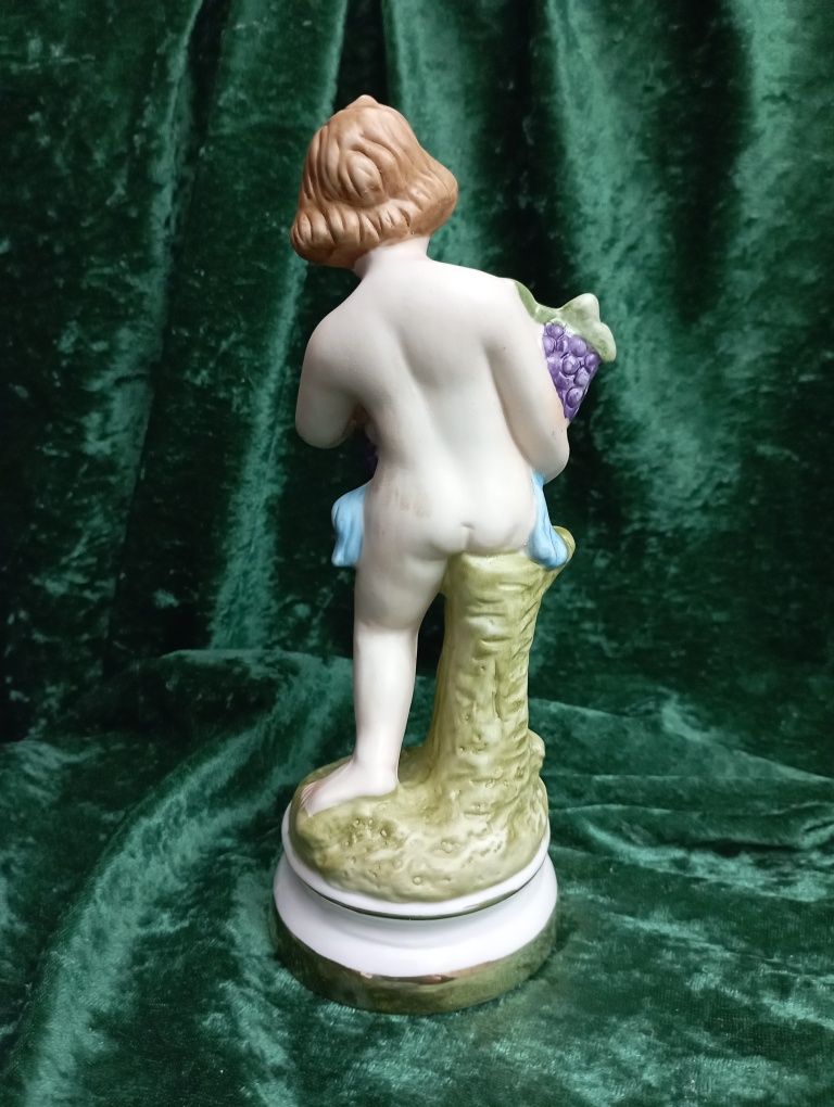 Figurka Amorek Putto Porcelana