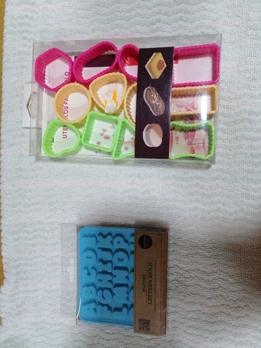 Moldes para bolachas e moldes letras silicone