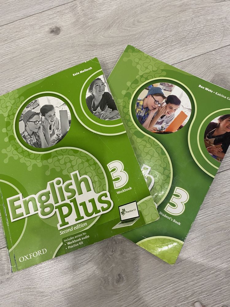 книги english plus 2,3