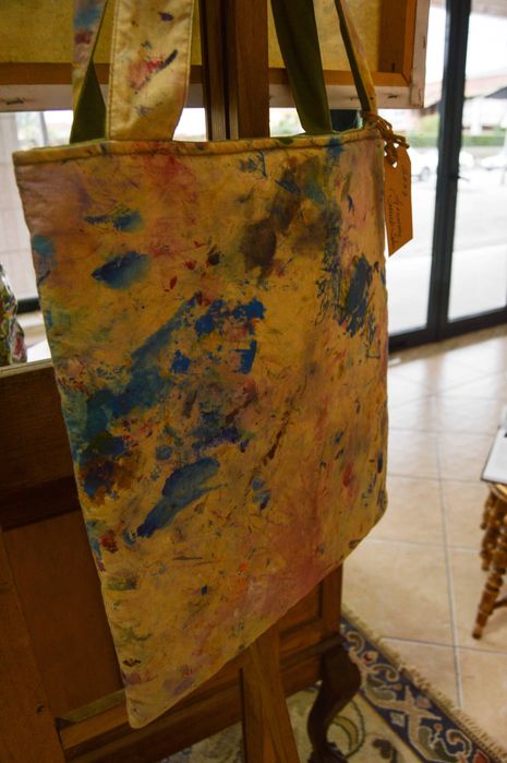 Bolsa Pintada à Mão