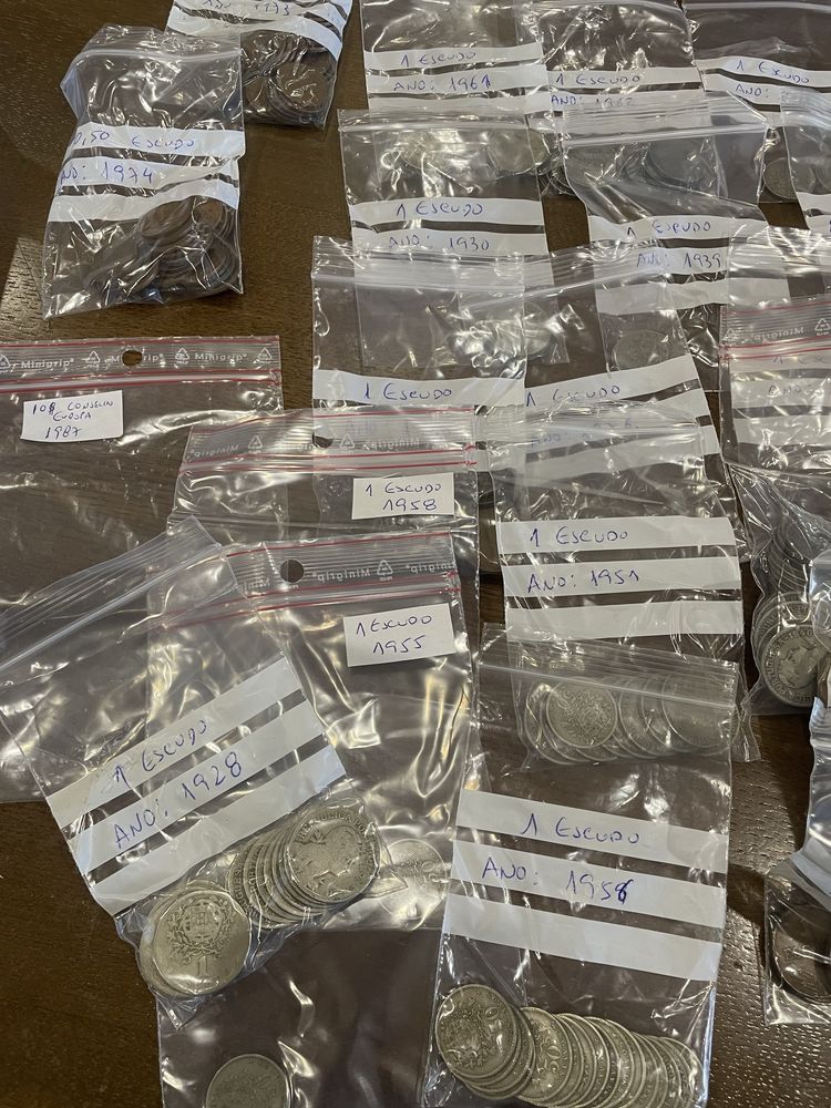 Moedas de Coleção antigas