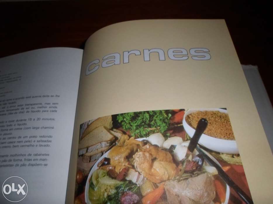 Livro de receitas culinárias