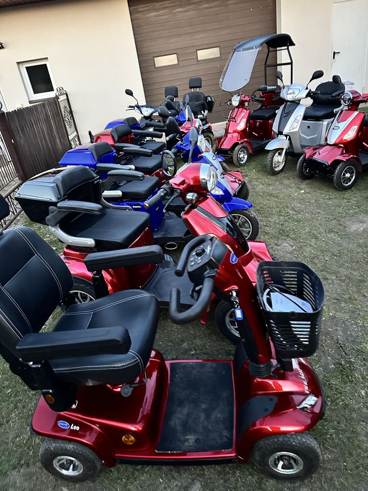 Skuter dla Seniora elektryczny trójkołowy,czterokołowy, inwalidzki