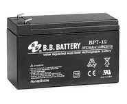 Аккумулятор для UPS (ИБП): B.B.Battery 12V 7 Ah (BP7-12) 151х65х94