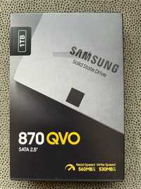 Dysk SSD o pojemności 1TB, Samsung 870 QVO  1TB NOWY !cena 200zl OKAZA