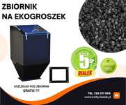 Zbiornik do ekogroszku stal 2mm 15-20-25kw palnik Technix SV 300
