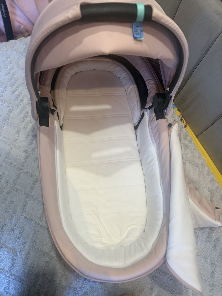 Люлька cybex mios lux peach pink 2024
