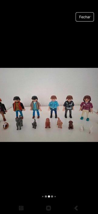 17 Bonecos Playmobil
