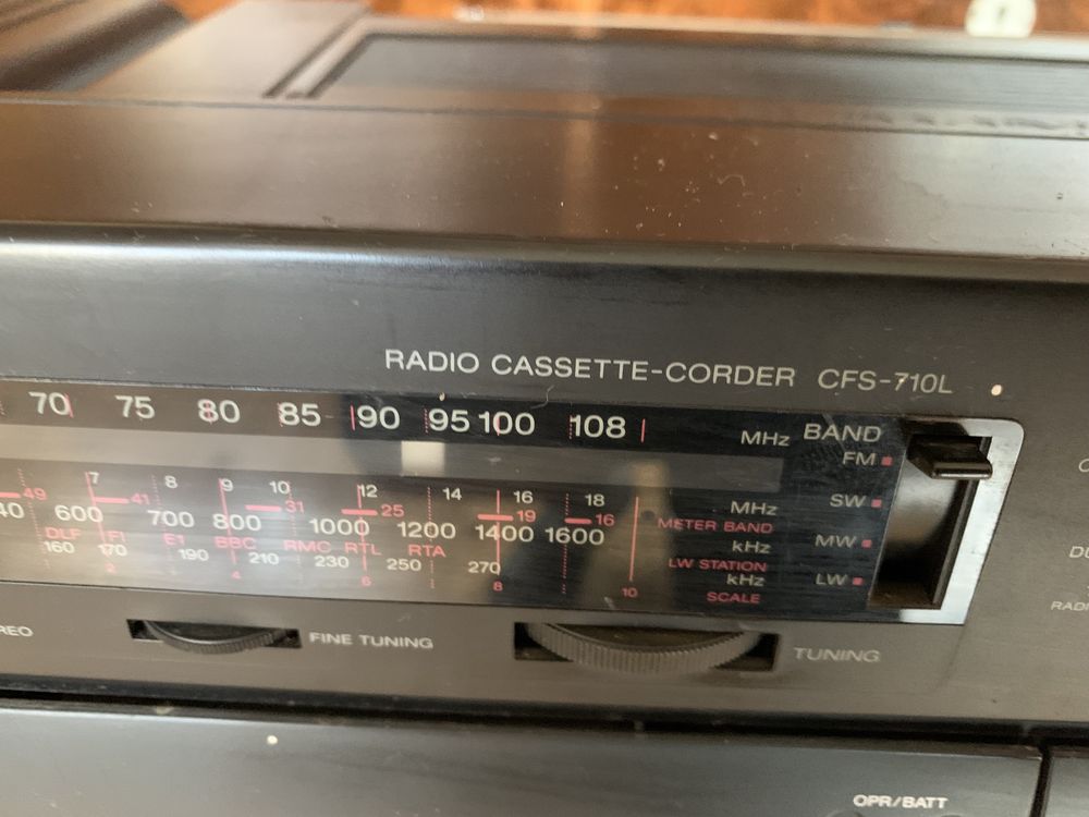 Sony CFS 710 L Radio magnetofon