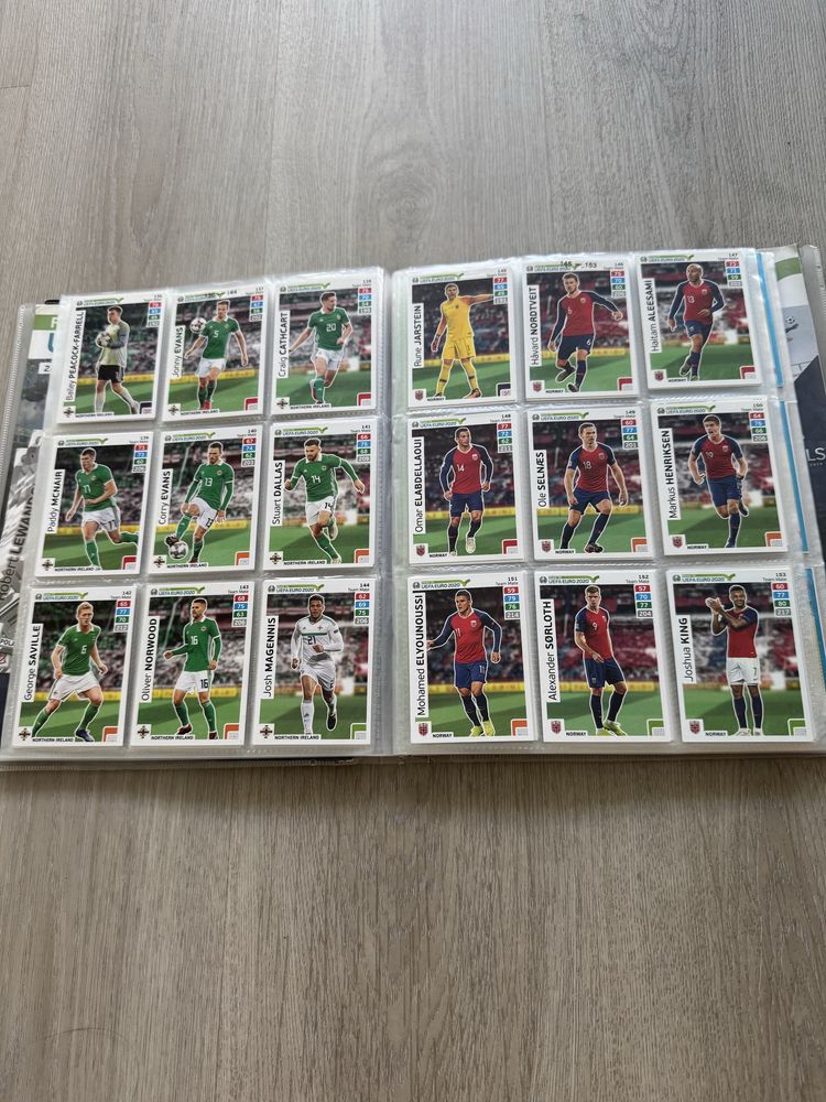 Album Panini 2018, 2020, 20221, 2023