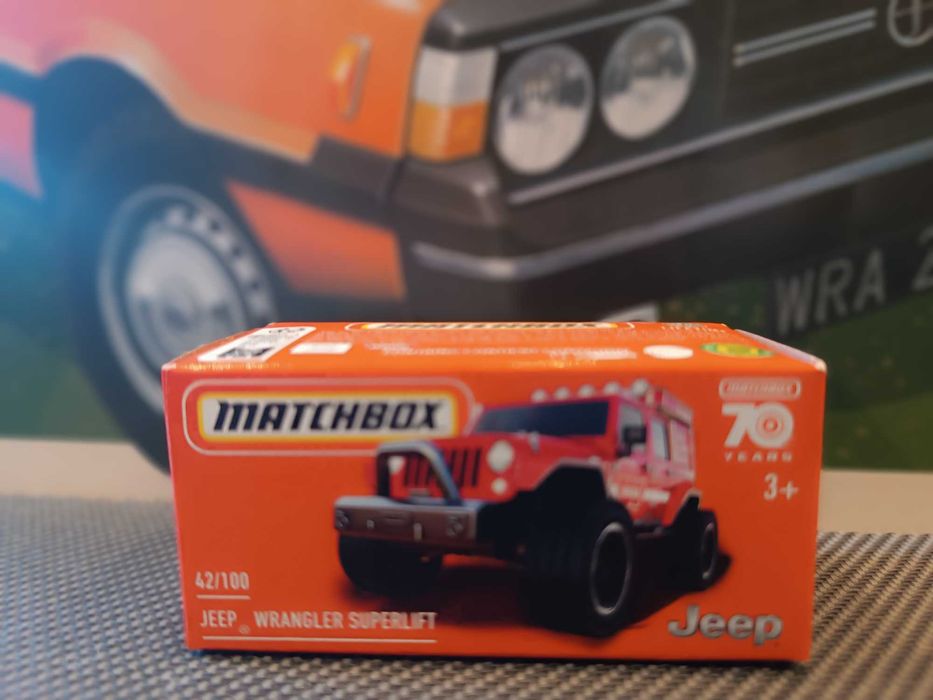 Matchbox Jeep Wrangler Superlift