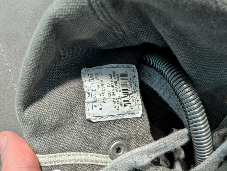 Черевики Palladium Pallabrouse "Vapor/Metall - Мужская обувь