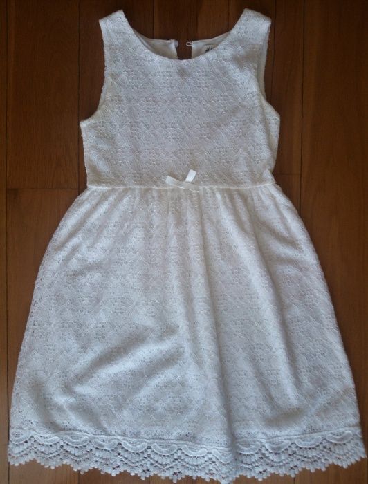 Vestido de renda criança