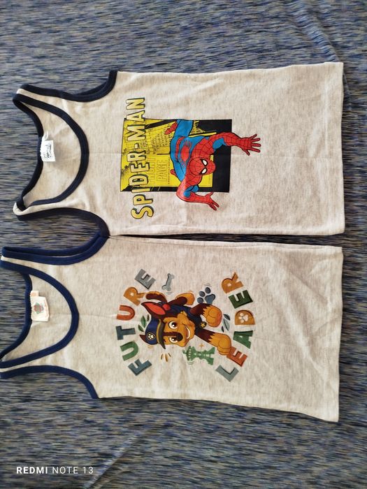 Koszulki chłopięce letnie 110/116