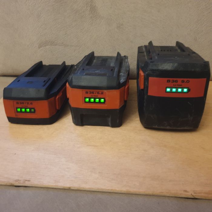 Hilti AG125-A36 TE6 a36 Bateria Npr 32 scw A22  sfc a22