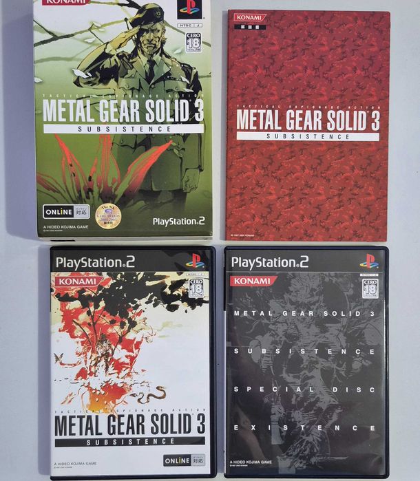 Metal Gear Solid 3: Subsistence (Limited Edition) / PS2 [NTSC-J]