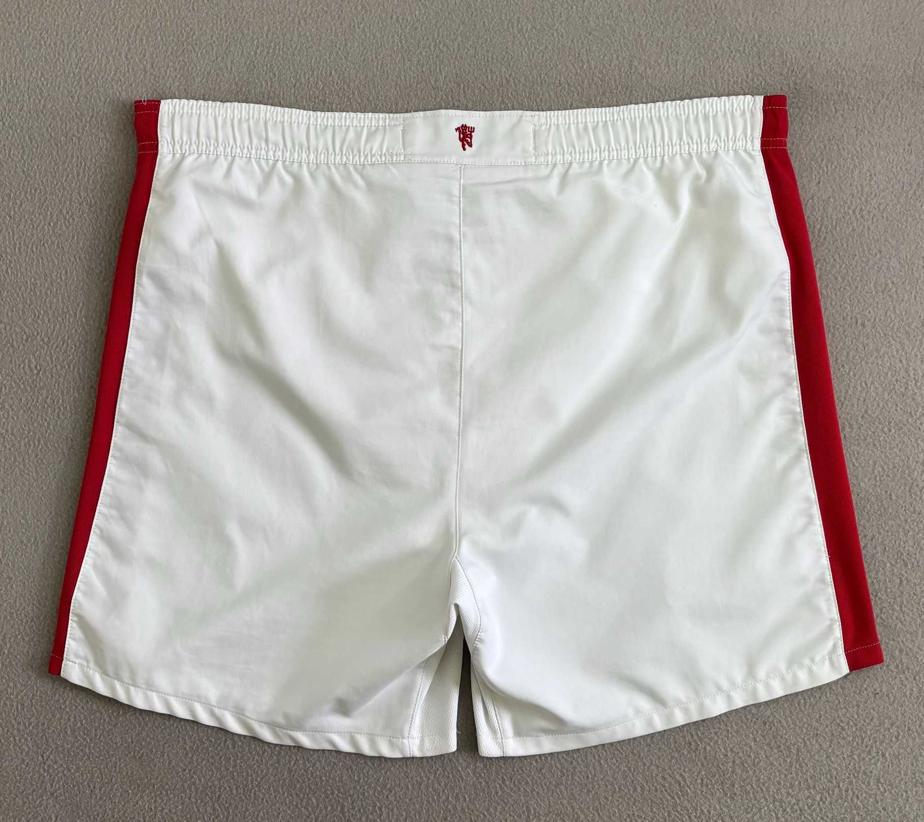 Spodenki Piłkarskie Manchester United 2009/2010 Nike roz. S