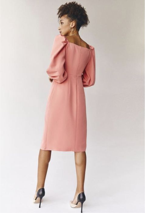 Сукня-футляр коралова Vovk