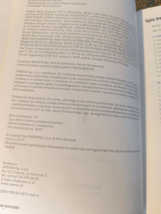 Wiedza o społeczeństwie 1 operon