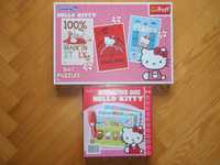 Zestaw Hello Kitty - puzzle i interaktywny quiz