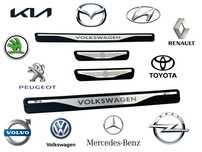 Накладки на пороги на ваше авто (Skoda, Volkswagen, Renault, Mercedes)