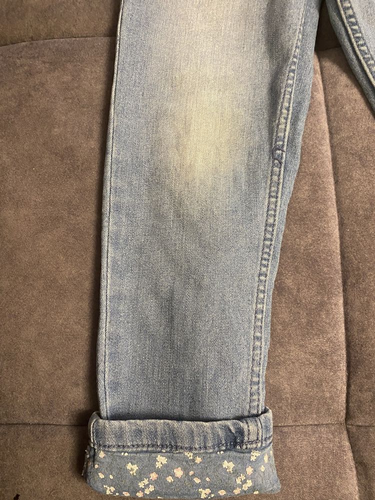 Spodnie jeansowe/dżinsowe dziewczęce, rozmiar 116