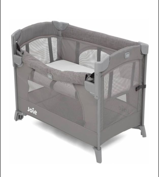 Манеж-ліжко Joie Kubbie Sleep Foggy Gray