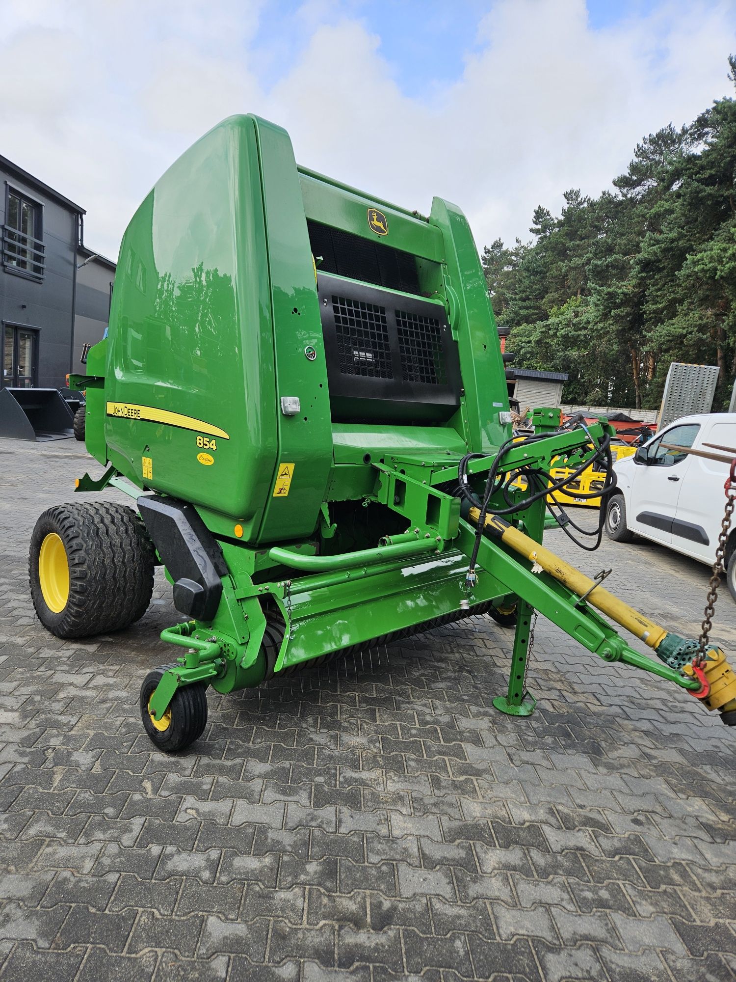 Piękny John Deere 854 Roto Flow Oryginał Rok 12 Faktura