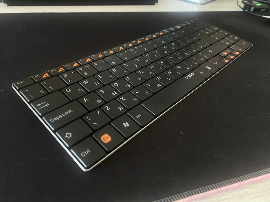 Rapoo E9070. Wireless ultra slim, cyrylica, кирилица