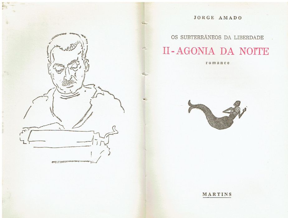 3256 -Literatura - Livros de Jorge Amado 5 ( Vários )