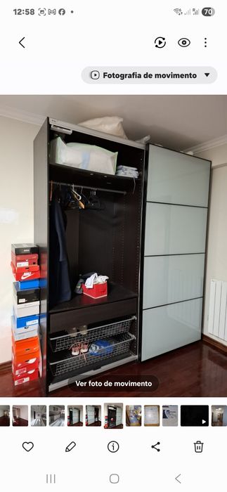 Armario grande para a voça roupa toda