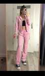 Komplet Dresowy Juicy Couture Nowy Baby Pink