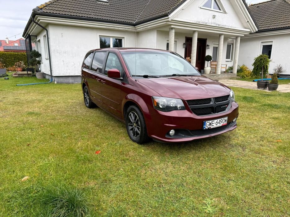 Dodge Grand Caravan Mega Rodzinny bardzo bogata wersja GT 3,6be 283KM skóra automat 7osób